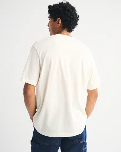 Abercrombie & Fitch Houston Texans Vintage-inspired Graphic Tee In White