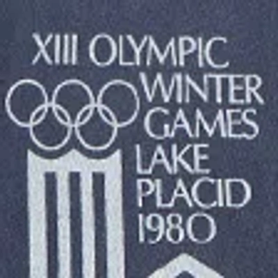 Abercrombie & Fitch Olympics Vintage-inspired Graphic Tee In Blue