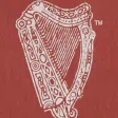 Abercrombie & Fitch Guinness Vintage-inspired Graphic Tee In Red