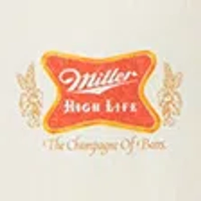 Abercrombie & Fitch Miller High Life Vintage-inspired Graphic Tee In White