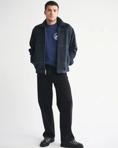 Abercrombie & Fitch Bronco Vintage-inspired Graphic Tee In Blue