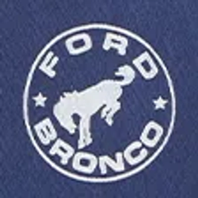 Abercrombie & Fitch Bronco Vintage-inspired Graphic Tee In Blue