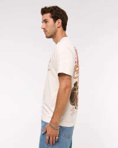 Abercrombie & Fitch Random Golf Club Graphic Tee In Neutral