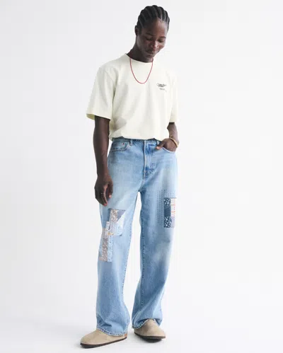 Abercrombie & Fitch Premium Heavyweight 2.0 Miller High Life Graphic Tee In Neutral