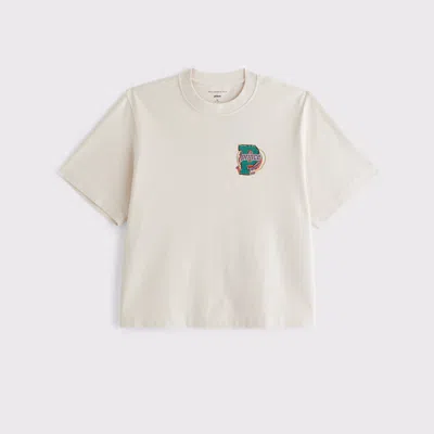 Abercrombie & Fitch Premium Heavyweight 2.0 Prince Tennis Graphic Tee In Multi