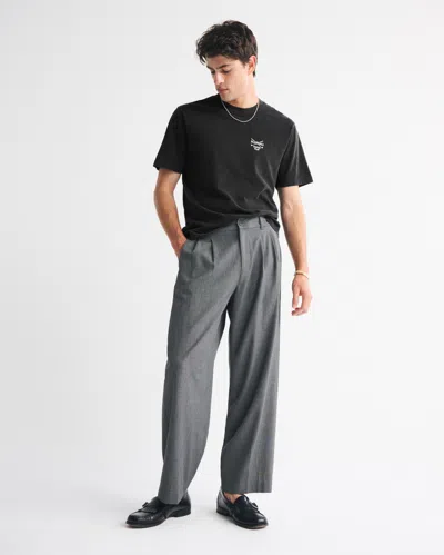 Abercrombie & Fitch Golf Graphic Tee In Black