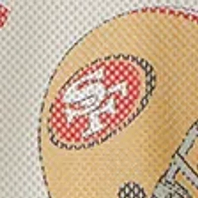 Abercrombie & Fitch San Francisco 49ers Mesh Tee In Neutral