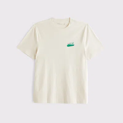 Abercrombie & Fitch Golf Graphic Tee In Green