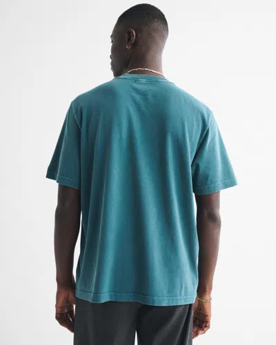 Abercrombie & Fitch Philadelphia Eagles Vintage-inspired Graphic Tee In Blue