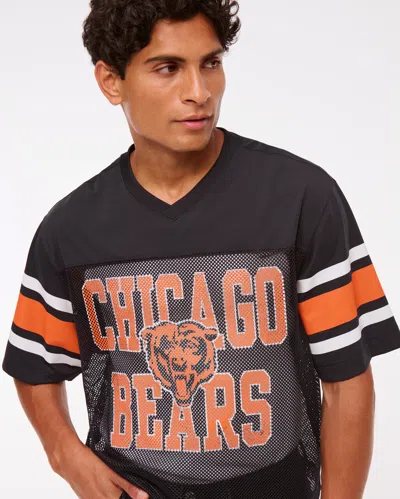 Abercrombie & Fitch Chicago Bears Mesh Tee In Multi