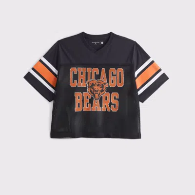 Abercrombie & Fitch Chicago Bears Mesh Tee In Multi