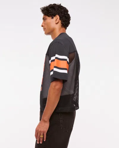 Abercrombie & Fitch Chicago Bears Mesh Tee In Multi