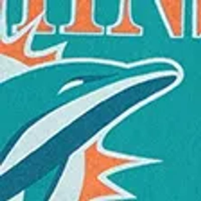 Abercrombie & Fitch Miami Dolphins Vintage-inspired Graphic Tee In Multi