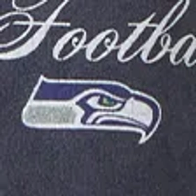 Abercrombie & Fitch Seattle Seahawks Vintage-inspired Graphic Tee In Blue