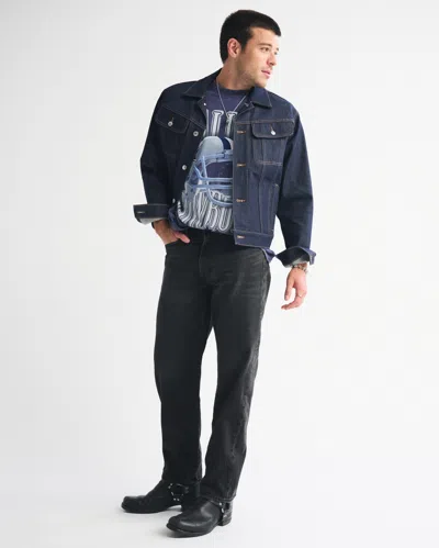 Abercrombie & Fitch Dallas Cowboys Vintage-inspired Graphic Tee In Blue