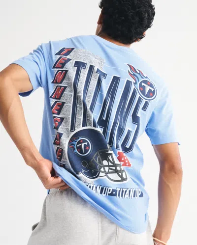 Abercrombie & Fitch Tennessee Titans Graphic Tee In Blue