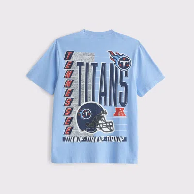 Abercrombie & Fitch Tennessee Titans Graphic Tee In Blue