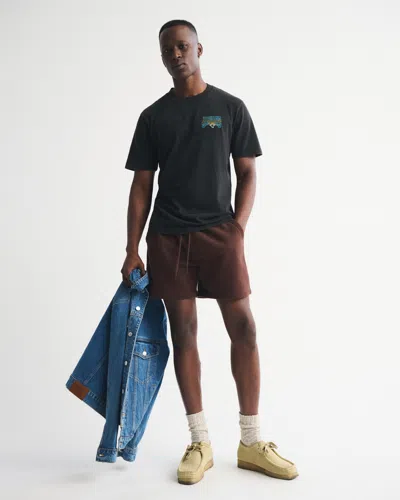 Abercrombie & Fitch Jacksonville Jaguars Graphic Tee In Black