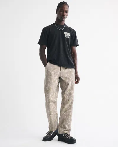 Abercrombie & Fitch Las Vegas Raiders Graphic Tee In Black