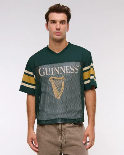Abercrombie & Fitch Guinness Football Jersey In Green