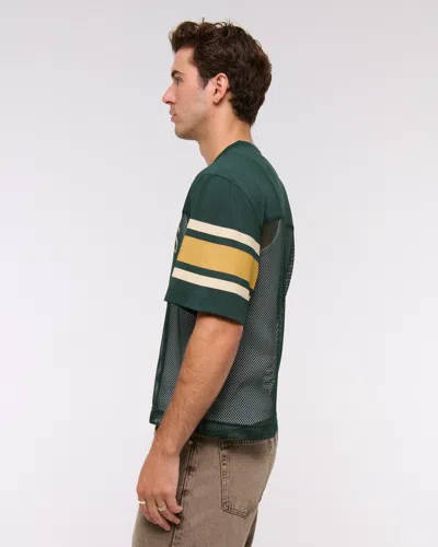 Abercrombie & Fitch Guinness Football Jersey In Green