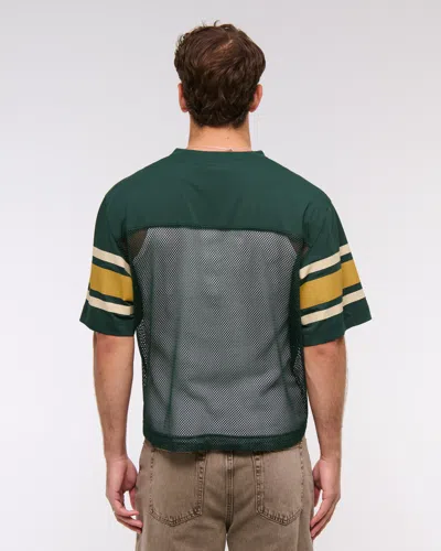 Abercrombie & Fitch Guinness Football Jersey In Green