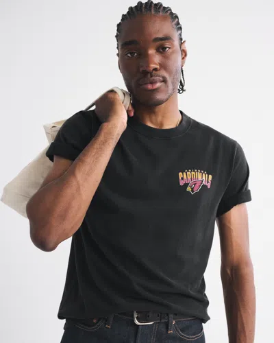 Abercrombie & Fitch Arizona Cardinals Graphic Tee In White