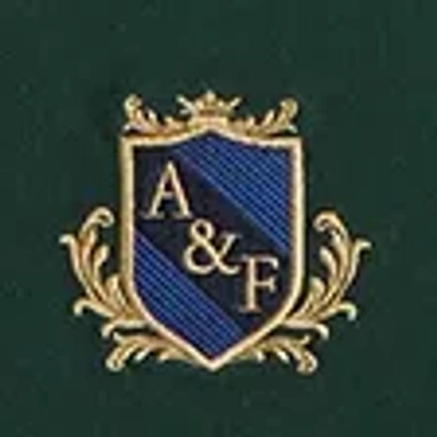 Abercrombie & Fitch Premium Heavyweight 2.0 Crest Logo Tee In Green