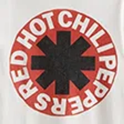 Abercrombie & Fitch Red Hot Chili Peppers Vintage-inspired Graphic Tee In White