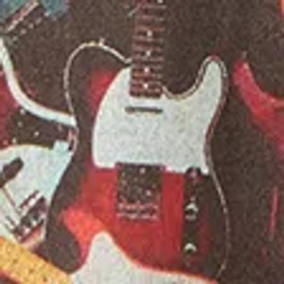 Abercrombie & Fitch Fender Vintage-inspired Graphic Tee In Brown