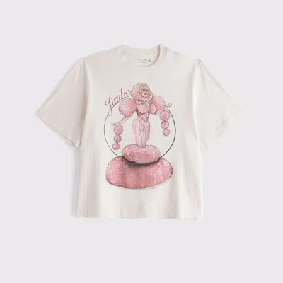 Abercrombie & Fitch Pride Jimbo Graphic Tee In White