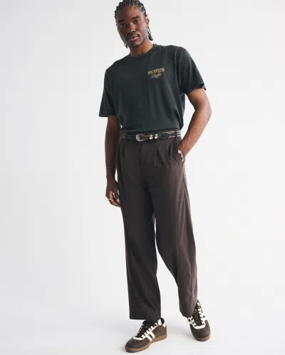 Abercrombie & Fitch Michelob Ultra Vintage-inspired Graphic Tee In Black