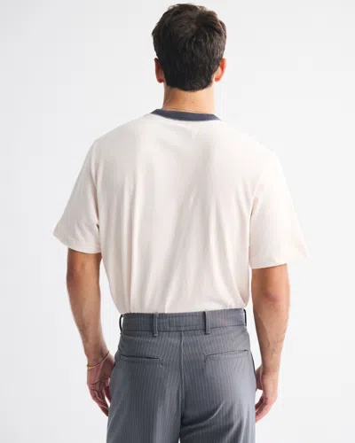 Abercrombie & Fitch Jack Daniel's Vintage-inspired Graphic Tee In White