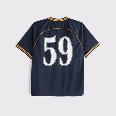 Abercrombie & Fitch Guinness Soccer-inspired Graphic Tee In Blue