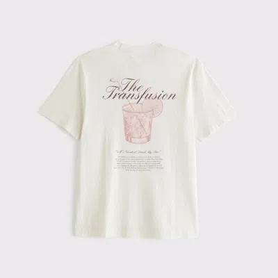 Abercrombie & Fitch Golf Graphic Tee In White