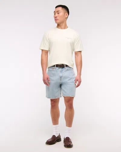 Abercrombie & Fitch Golf Graphic Tee In White