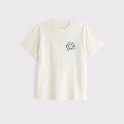 Abercrombie & Fitch Memorial Tournament Graphic Tee In White