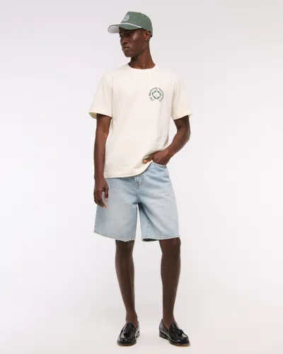 Abercrombie & Fitch Memorial Tournament Graphic Tee In White