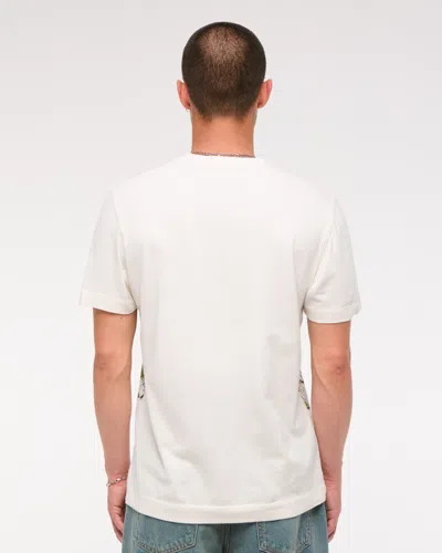 Abercrombie & Fitch Wm Phoenix Open Graphic Tee In White