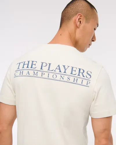 Abercrombie & Fitch Pga The Players Championship Graphic Tee In Brown
