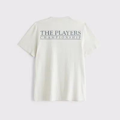 Abercrombie & Fitch Pga The Players Championship Graphic Tee In Brown
