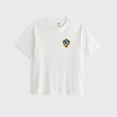Abercrombie & Fitch La Galaxy Vintage-inspired Graphic Tee In Green