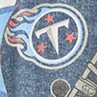 Abercrombie & Fitch Tennessee Titans Vintage-inspired Graphic Tee In Blue