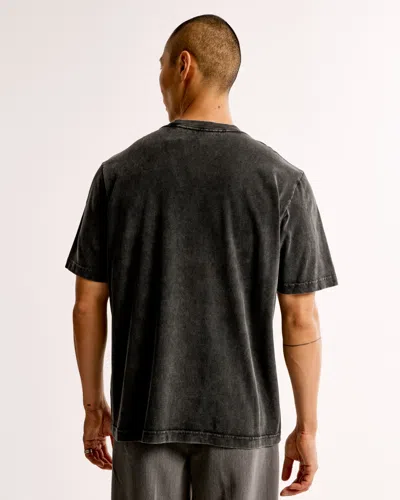 Abercrombie & Fitch New York Jets Vintage-inspired Graphic Tee In Blue