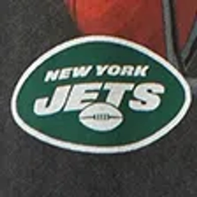 Abercrombie & Fitch New York Jets Vintage-inspired Graphic Tee In Blue