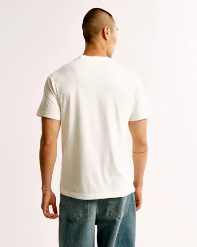 Abercrombie & Fitch Kansas City Chiefs Graphic Tee In White