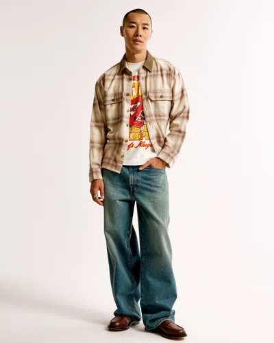 Abercrombie & Fitch Kansas City Chiefs Graphic Tee In White