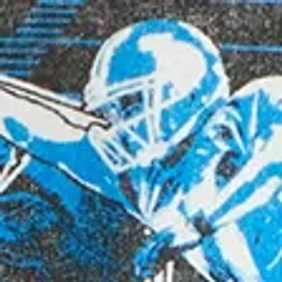 Abercrombie & Fitch Detroit Lions Vintage-inspired Graphic Tee In White