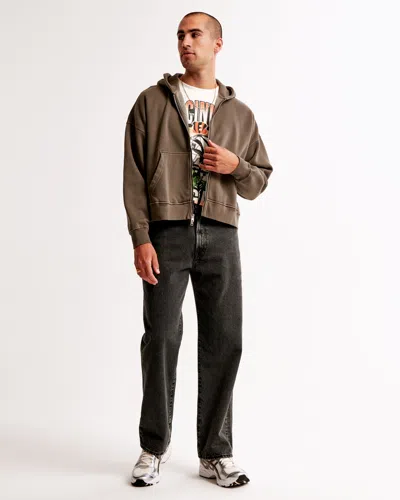 Abercrombie & Fitch Cincinnati Bengals Vintage-inspired Graphic Tee In Neutral