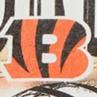 Abercrombie & Fitch Cincinnati Bengals Vintage-inspired Graphic Tee In Neutral